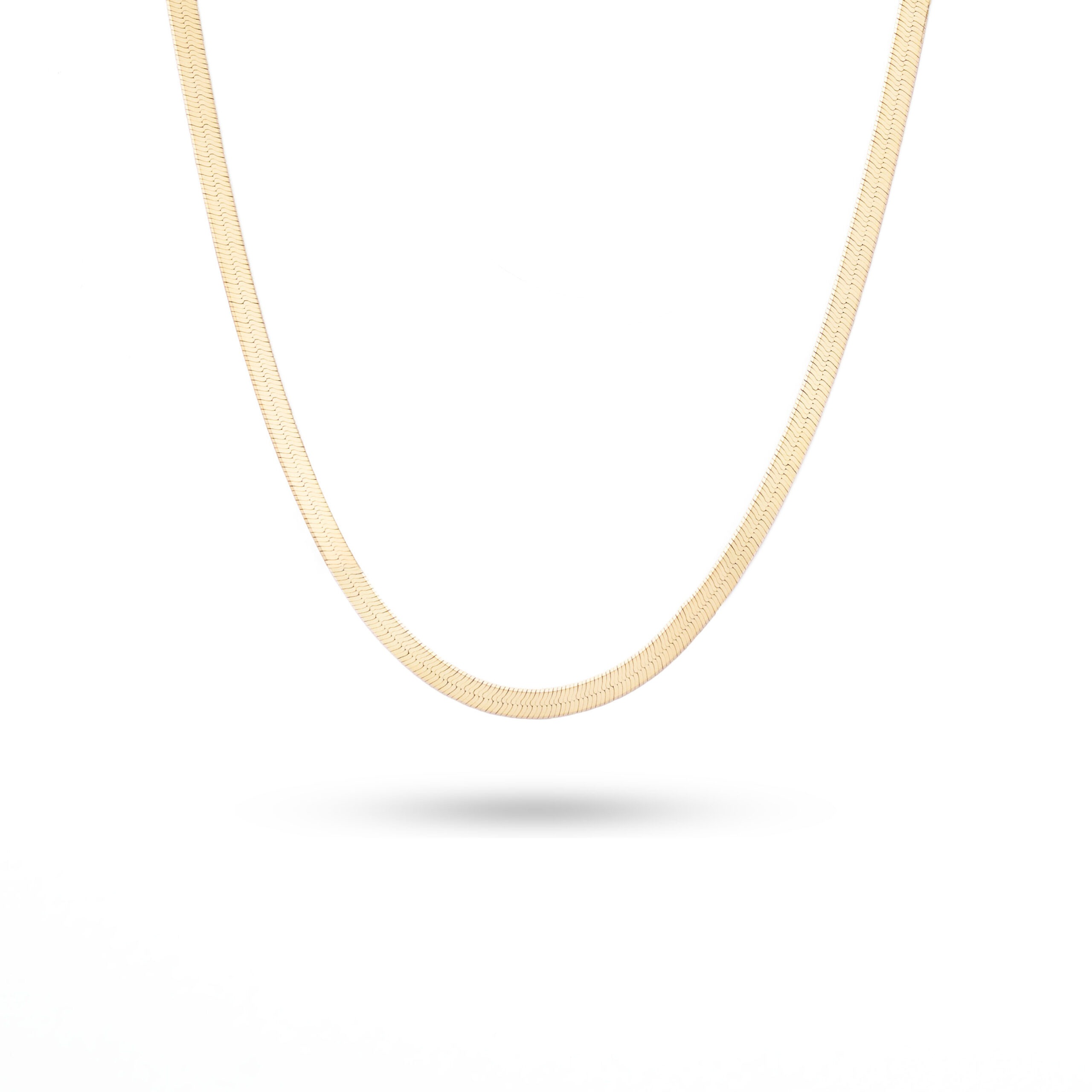 Collana Snake Argento Dorato